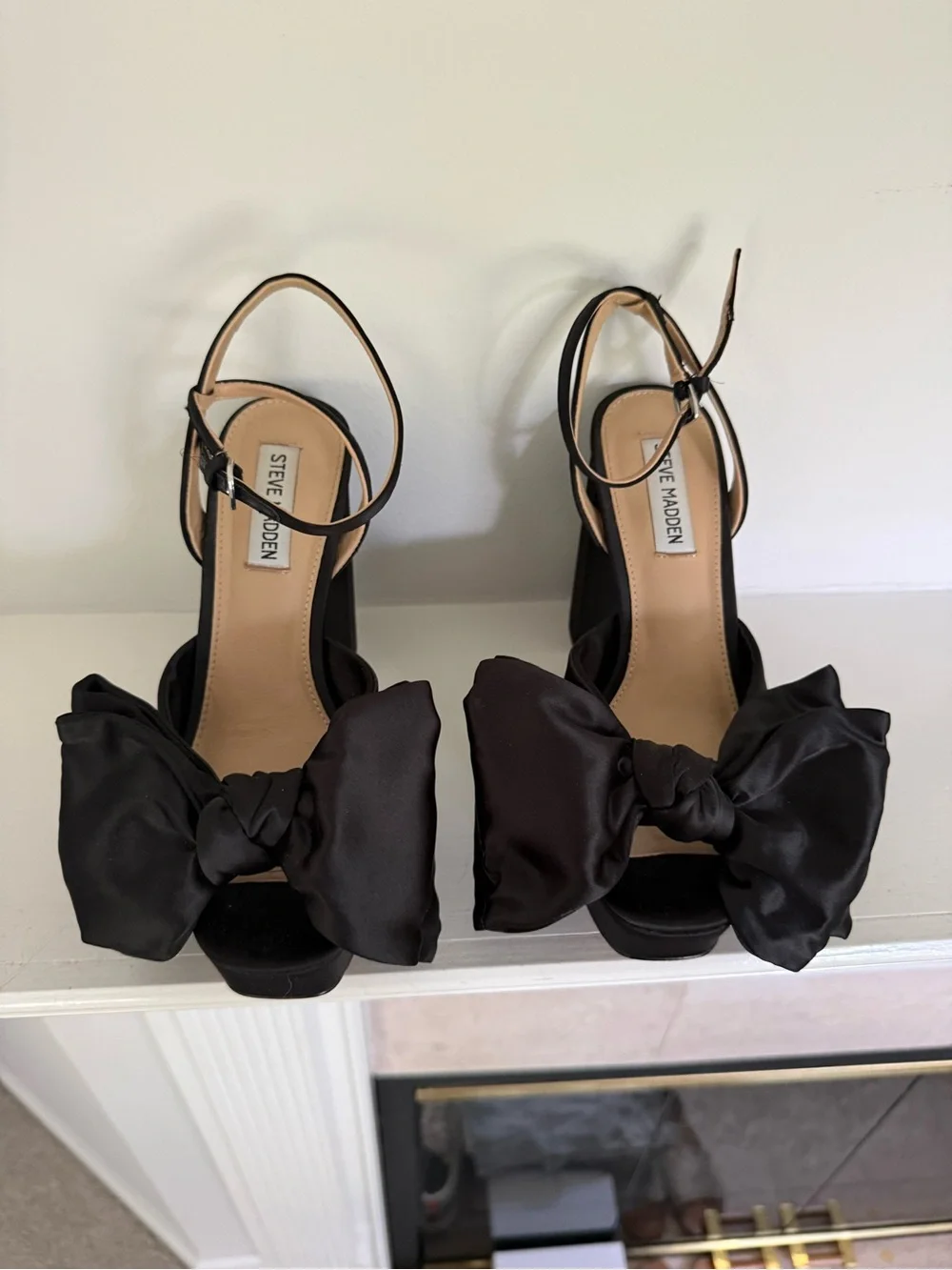 Steve Madden Lively Platform Bow Sandals